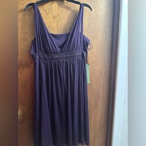 Purple dress. Size 12